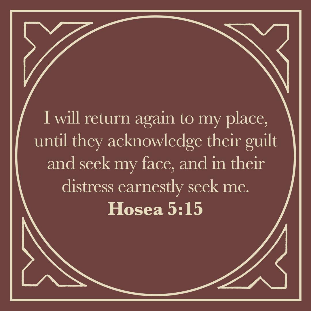 Hosea 5:15